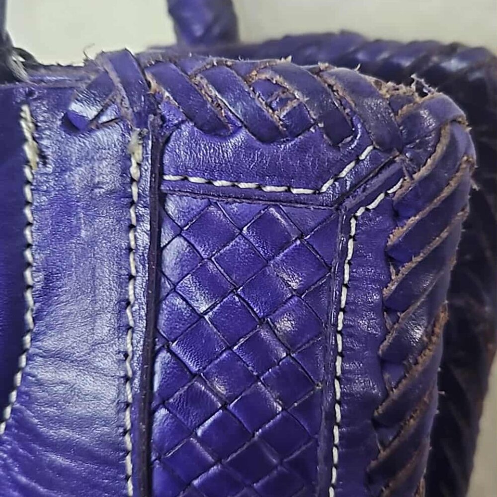 Vintage XXL Frye Skull Handbag - Picture 14 of 15